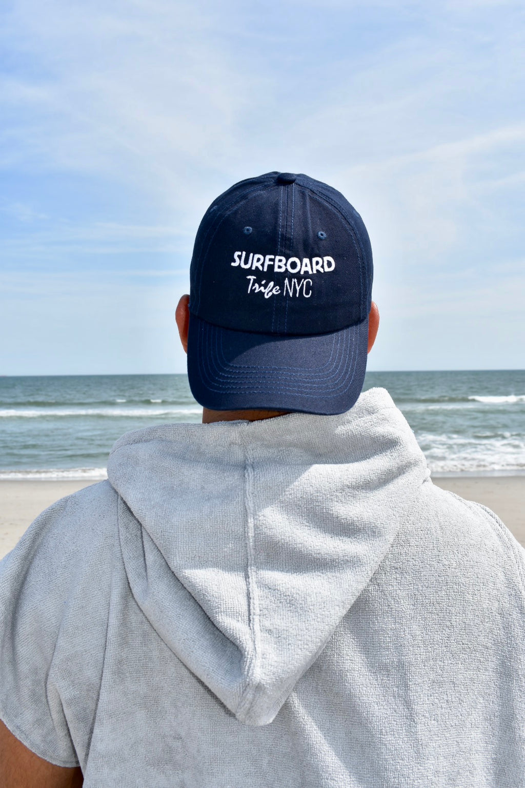 Surfboard Tribe Classic logo Hat - Navy Blue