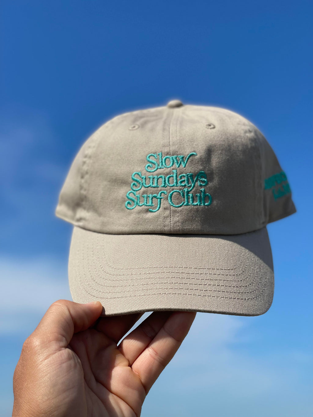 Slow Sunday Surf Club Hat - Khaki